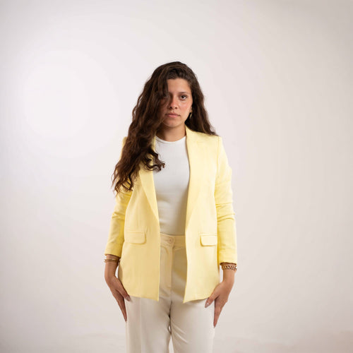 Bright Yellow Blazer
