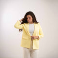 Bright Yellow Blazer
